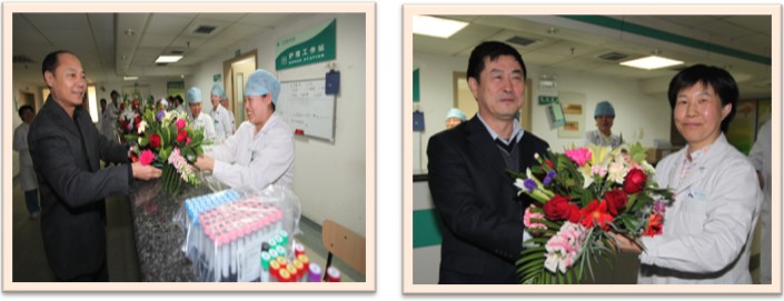 鲜花送祝福，共庆“三八节”——潞河医院举办“庆三八 美丽人生”插花艺术讲座